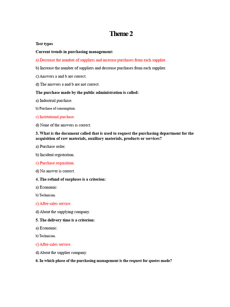 Test Type 2 | PDF
