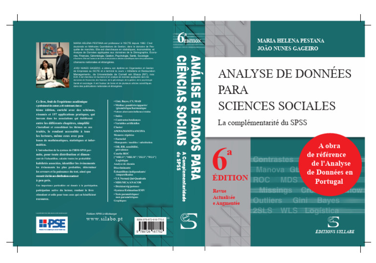 Analyse de Données pour Sciences Sociales | PDF | Science