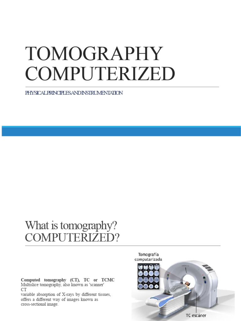 Understanding Computed Tomography Basics | PDF | Ct Scan | X Ray