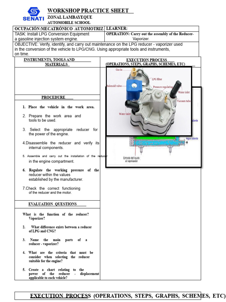 LPG Conversion Equipment Installation Guide | PDF | Liquefied Petroleum ...