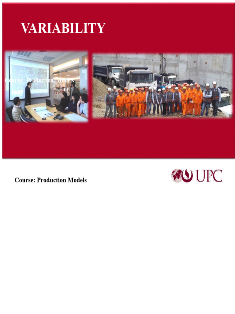Managing Variability in Production Systems | PDF