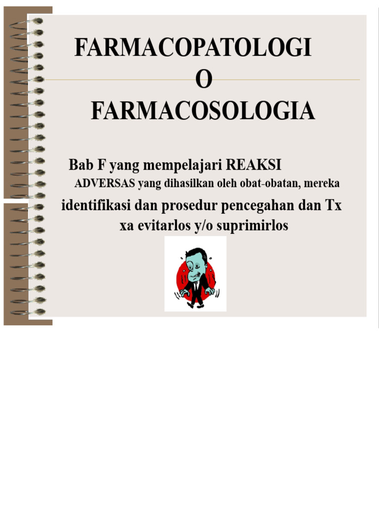 Reaksi Advers Obat: Klasifikasi dan Dampak | PDF