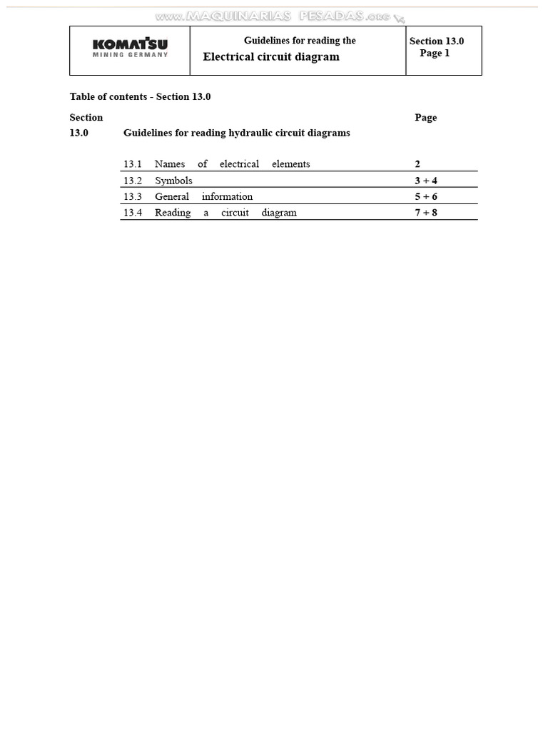 Electrical Circuit Diagram Reading Guide | PDF | Capacitor | Switch