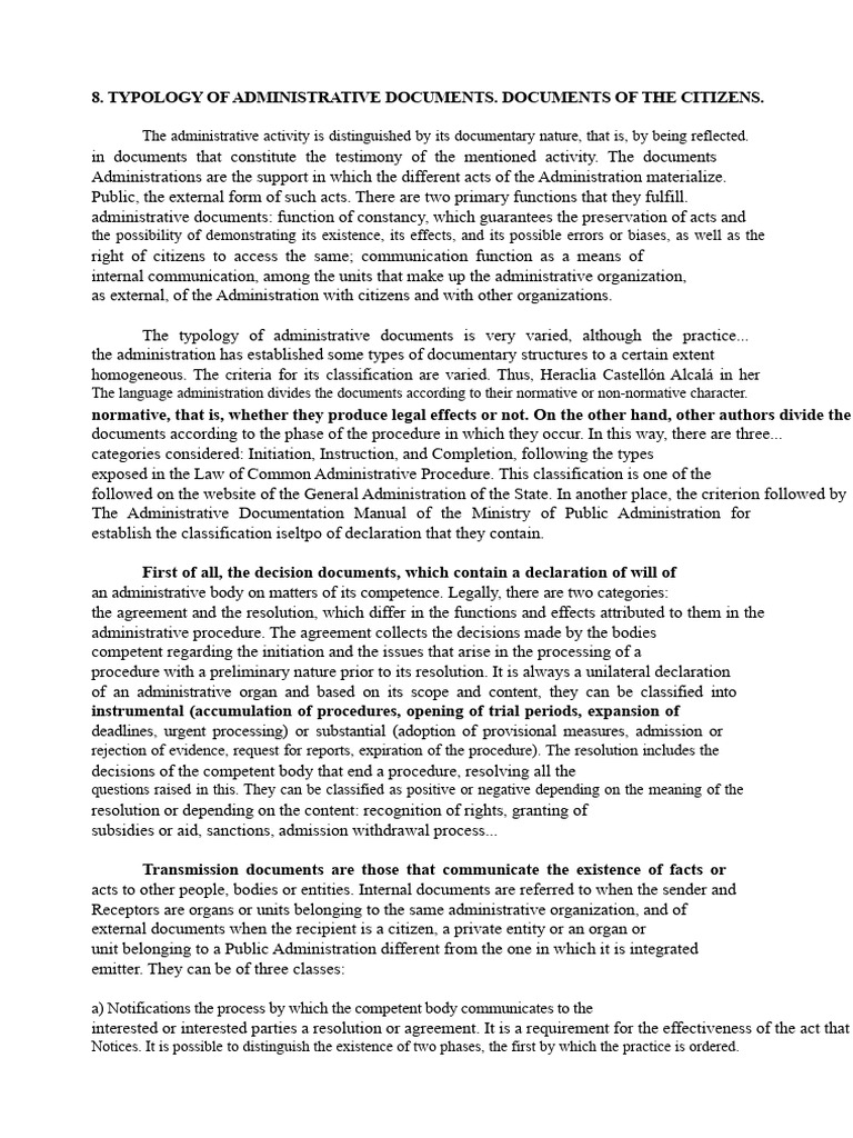 Administrative Document Types Explained | PDF | Annulment | Complaint