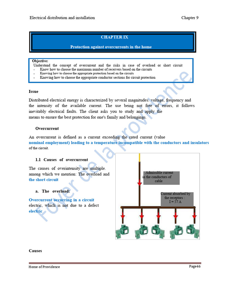 Home Overcurrent Protection Guide | PDF | Fuse (Electrical) | Electric ...