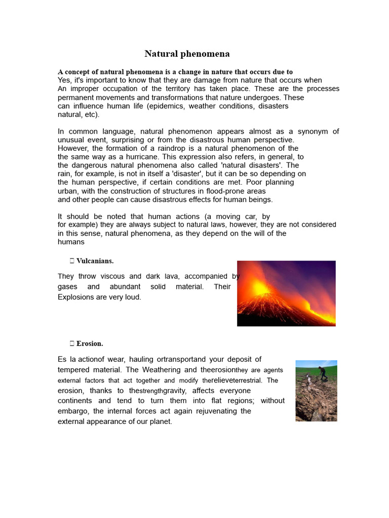 Natural Phenomena and Natural Disasters | PDF | Natural Disasters | Hail