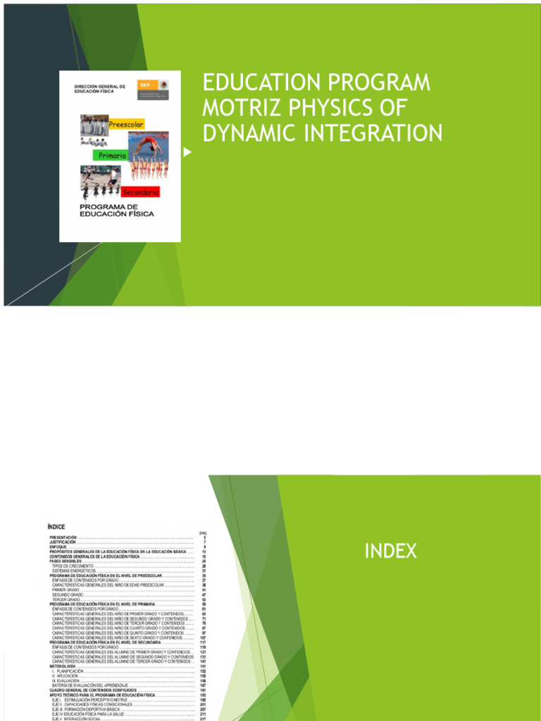 Dynamic Integration in Physical Education | PDF | Perception | Attitude ...
