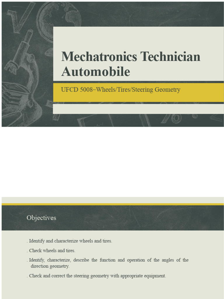 Wheels - Tires - Steering Geometry | PDF | Tire | Nut (Hardware)