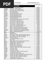 Download Mustang List by Brandon Savio Bradford SN95723093 doc pdf