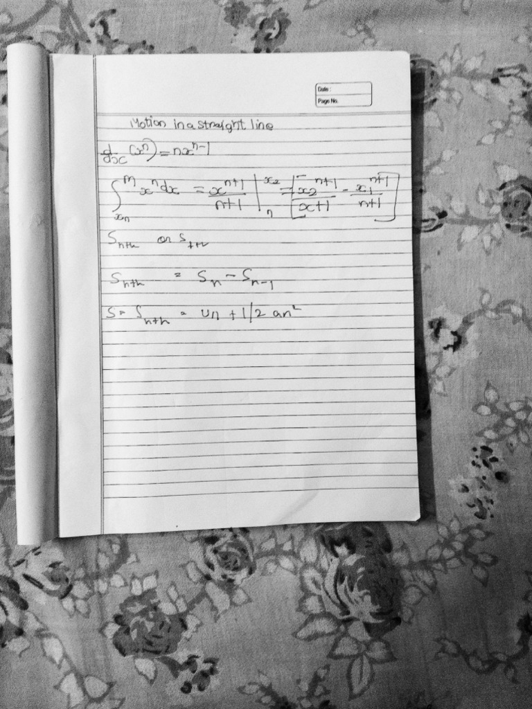 Physics Class Notes | PDF