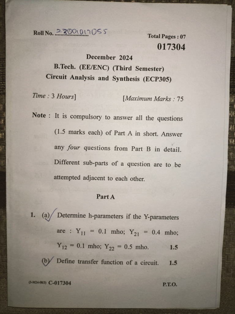 CAS 2024 Endsem | PDF