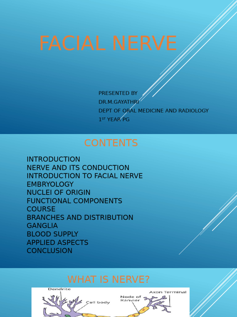 Comprehensive Overview of Facial Nerve | PDF | Otorhinolaryngology ...