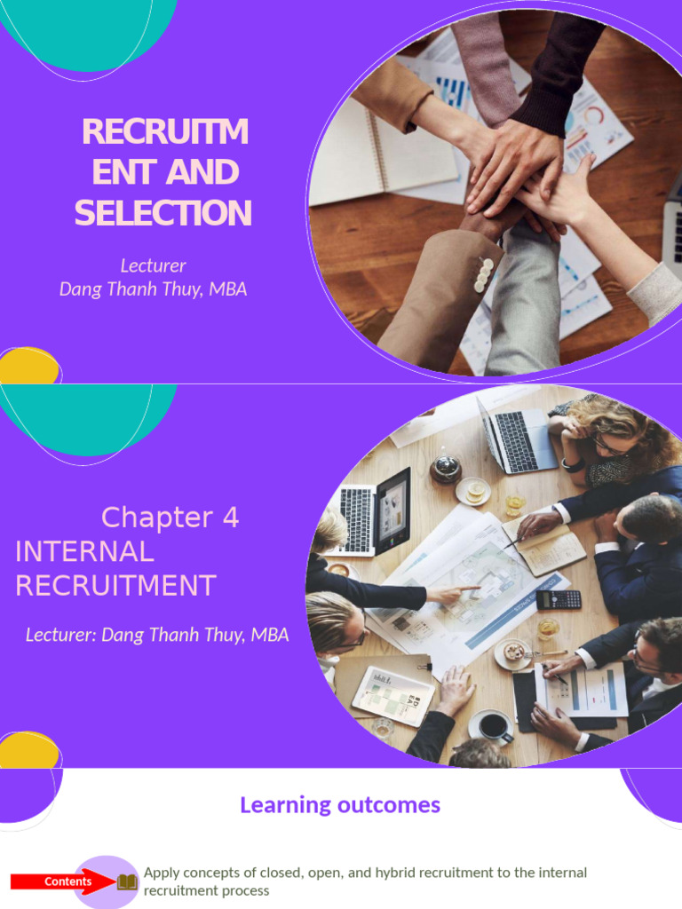Internal Recruitment Strategies Explained | PDF | Recruitment | Business