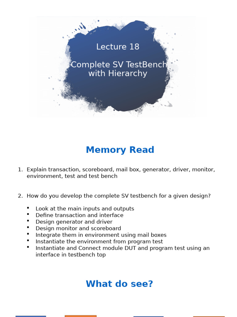 Complete SystemVerilog Testbench Guide | PDF | Pointer (Computer ...