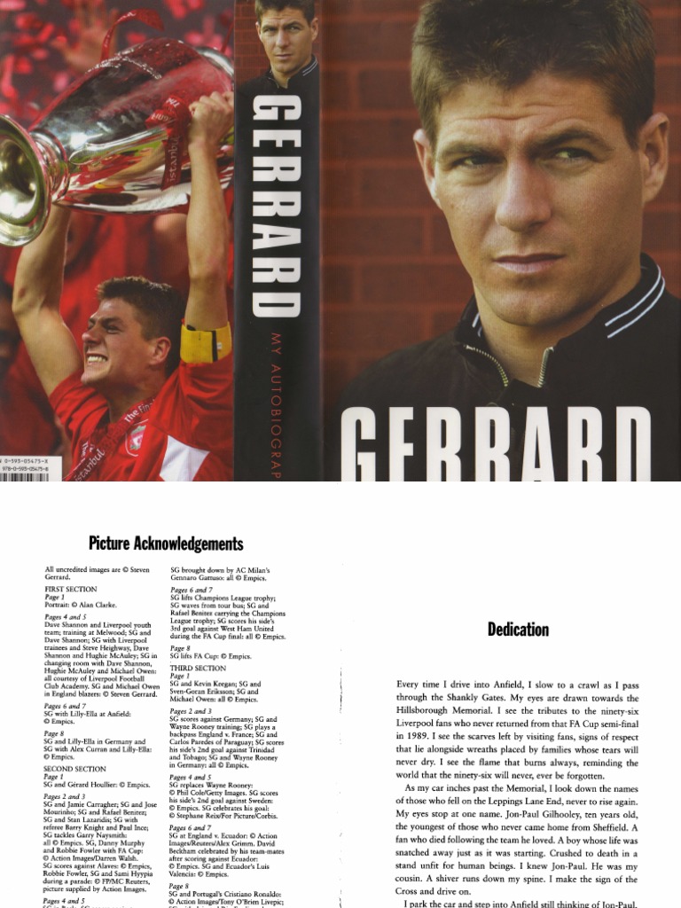 入手不可能！ジェラード自伝 GERRARD My Autobiography