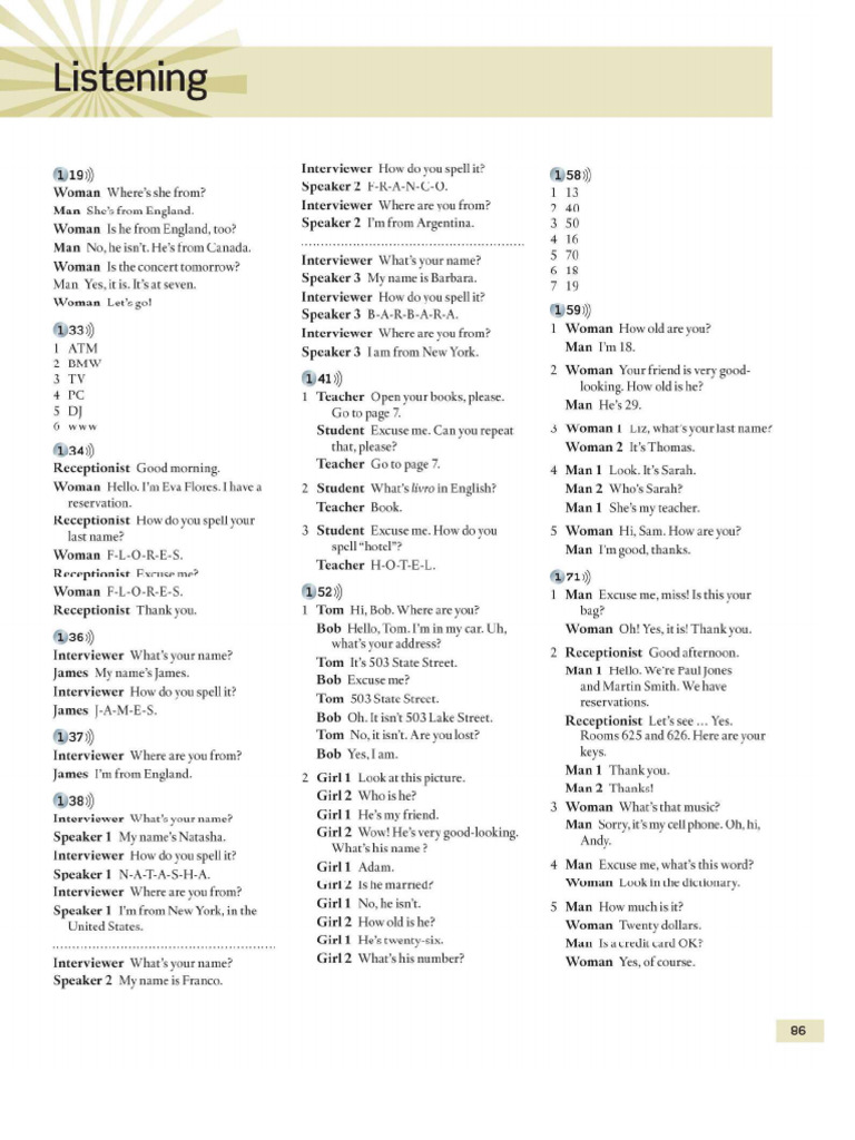 n0 - Aef Student' Book Script | PDF