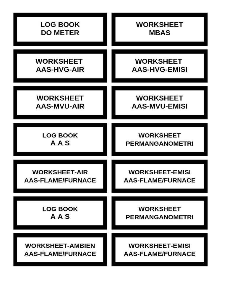 Label Log Book | PDF