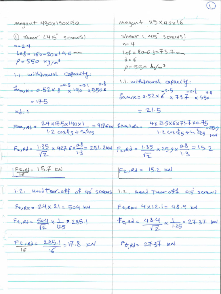 Design Calculaions | PDF