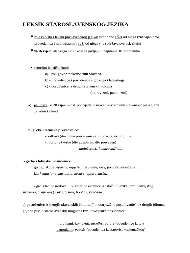 Leksik | PDF
