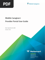 TULIP Portal Provider Training Guide | PDF | Login | Password