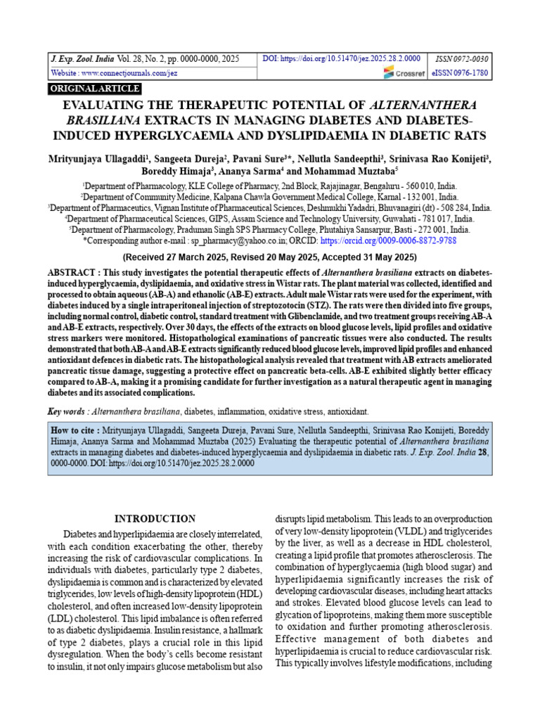 j31 Mrityunjay | PDF | High Density Lipoprotein | Cholesterol