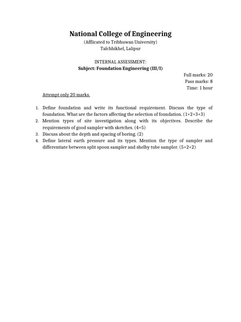 Paper Mid DMN | PDF