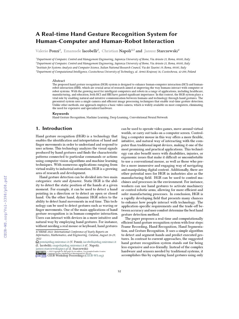 A Real-Time Hand Gesture Recognition System For Human-Computer and ...