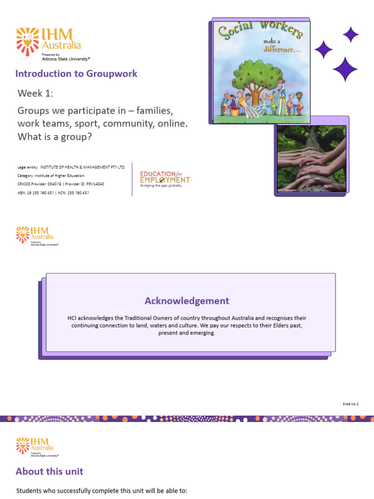 Introduction to Groupwork in Social Work | PDF | Creativity | Goal