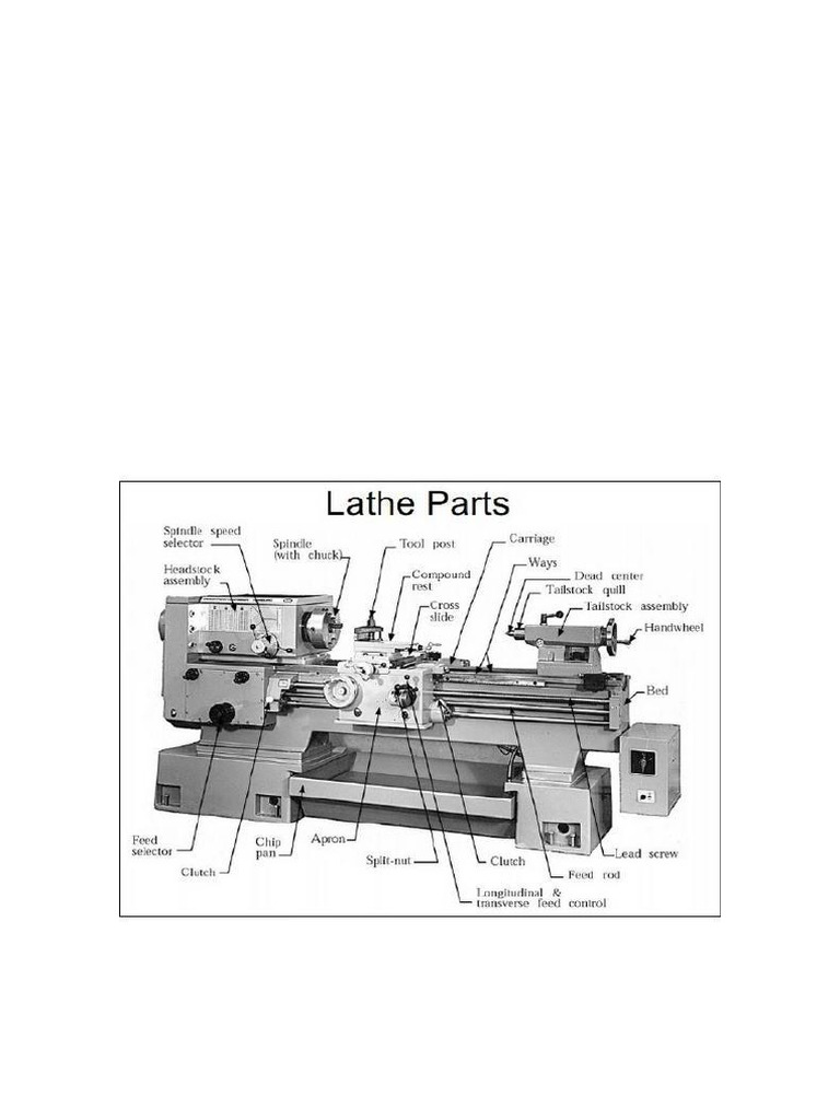 Lathe Operations and Safety Guide | PDF | Metalworking | Mechanical ...