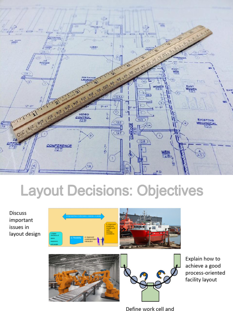 SCM2001 Lesson 6 Layout Decisions R1 | PDF | Warehouse | Business Process