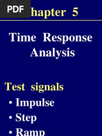 Time Response Analysis