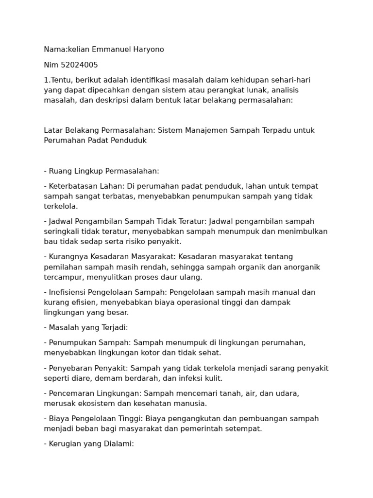 Uts RPL Kelian Emmanuel Haryono | PDF