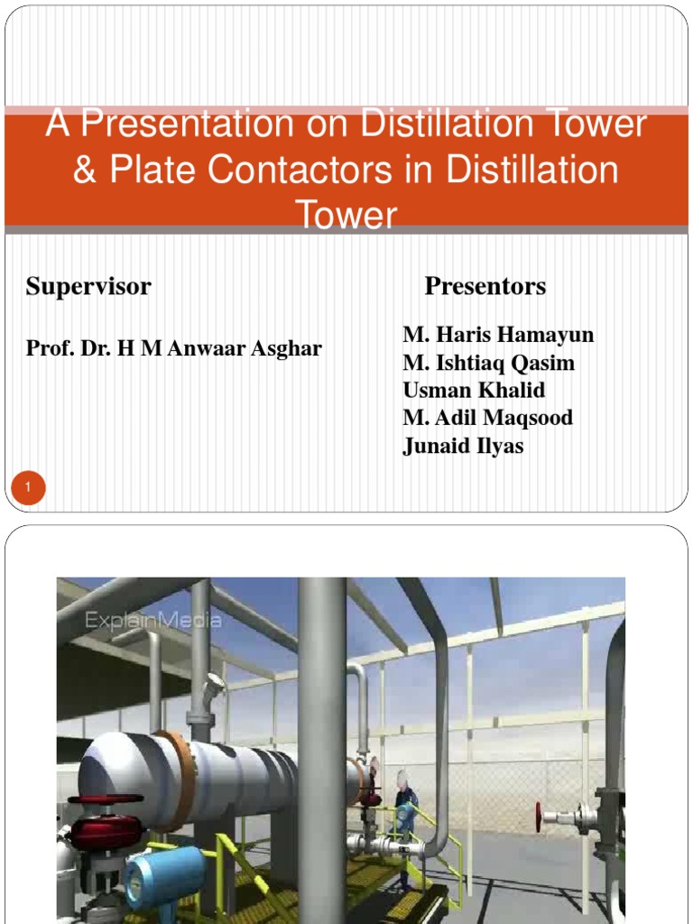 Distillation Tower and Methods Overview | PDF | Distillation | Phases ...