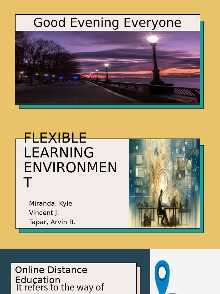 Flexible Learning Environment Overview | PDF | Social Networking ...
