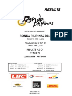 Ronda Pilipinas 2012 - Stage 9