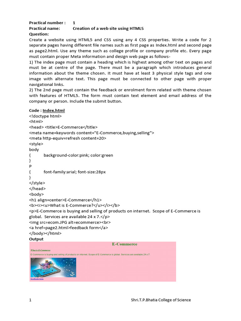 HTML5 Web Design Practical Guide | PDF | World Wide Web | Internet & Web