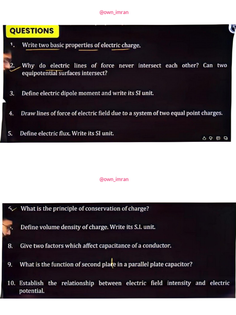 Physics Important Questions | PDF