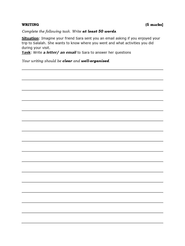 Writing | PDF