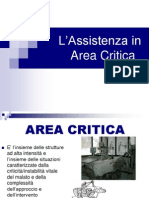 L'assistenza in Area Critica