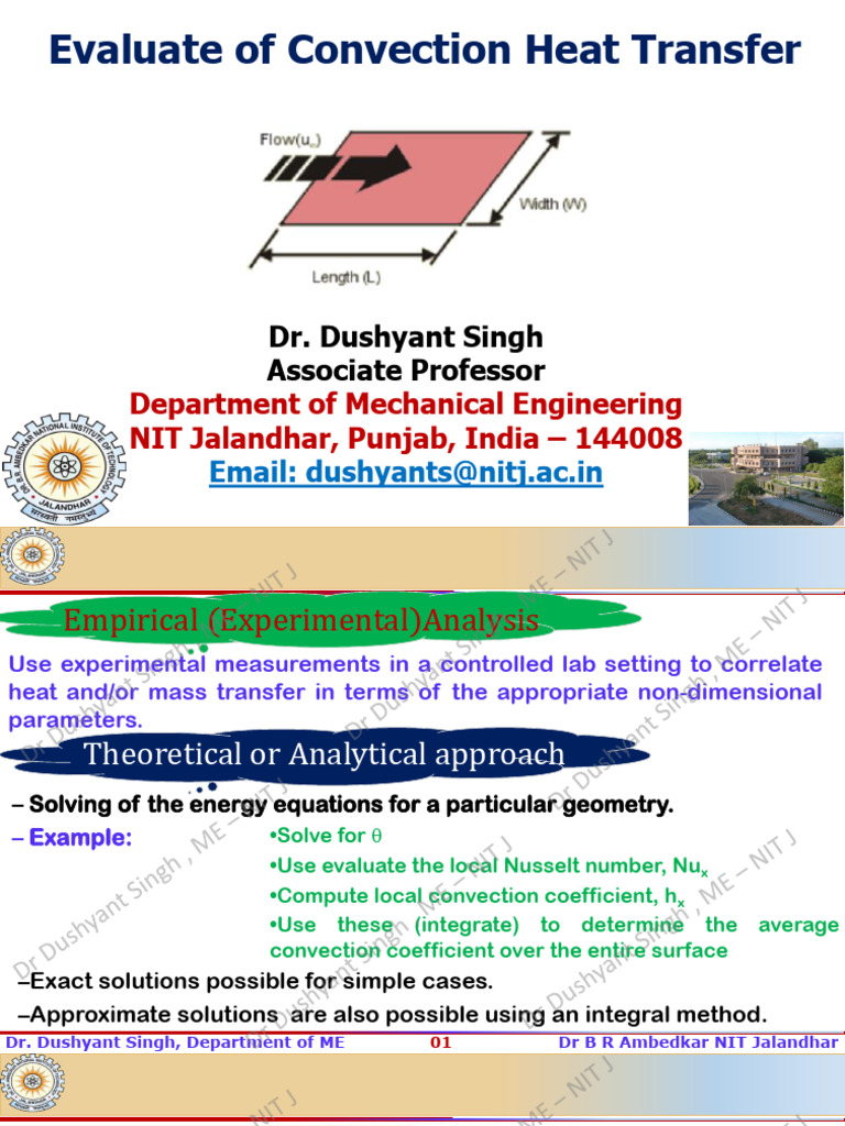 3 - Evaluate of Convection Heat Transfer | PDF | Boundary Layer ...