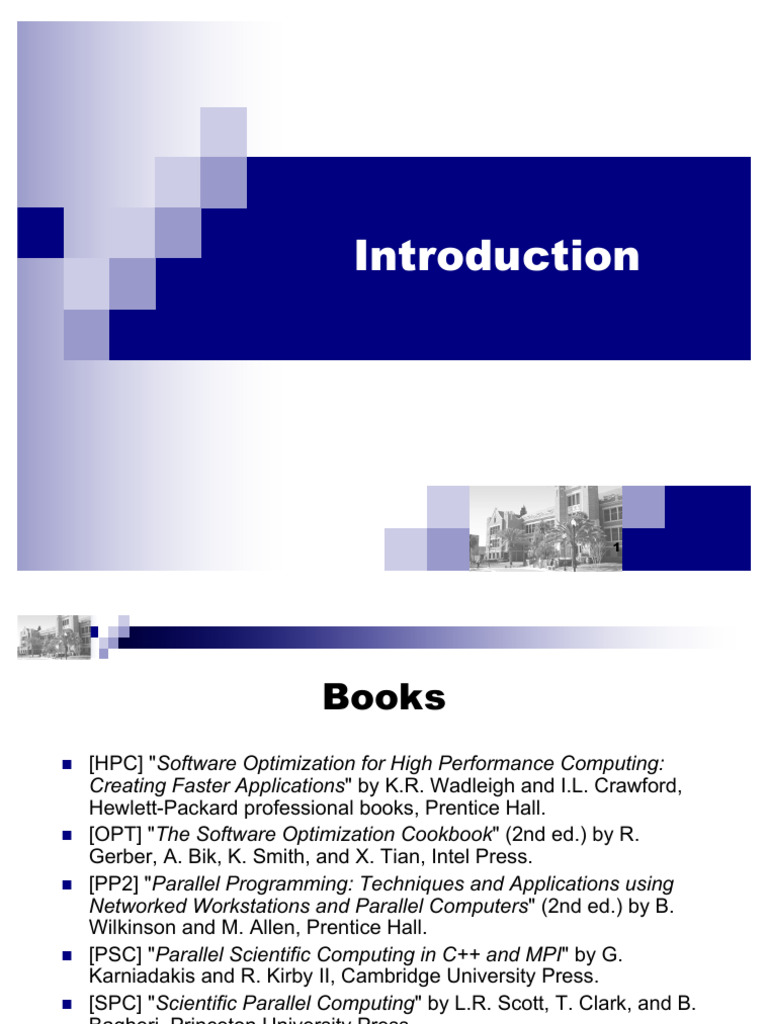 Lecture 1 | PDF | Parallel Computing | Computer Science