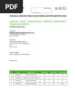 Utility Pipeline Color Coding SOP | PDF | Pipe (Fluid Conveyance) | Valve