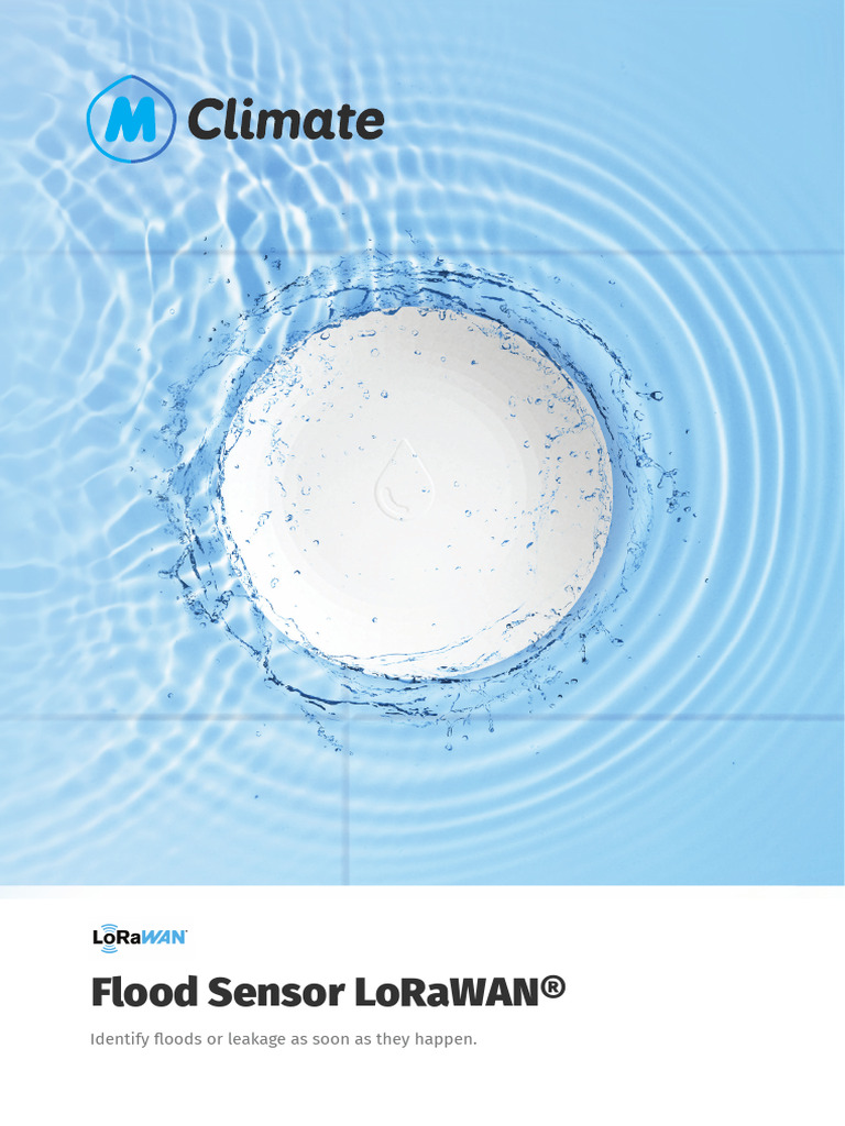 MClimate Flood Sensor LoRaWAN en A4 2021 | PDF | Internet Of Things ...