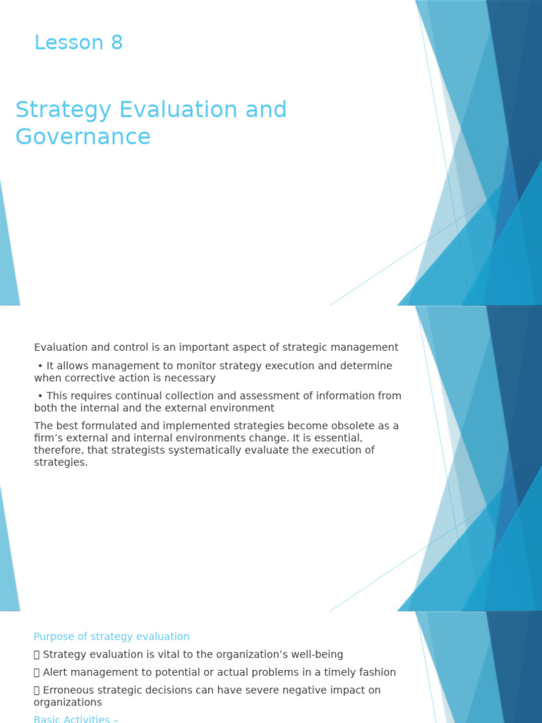 Lesson 8.pptx 1 | PDF | Audit | Evaluation