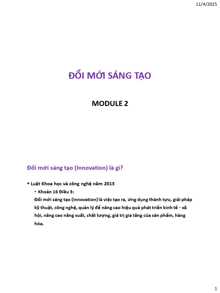 Innovation | PDF