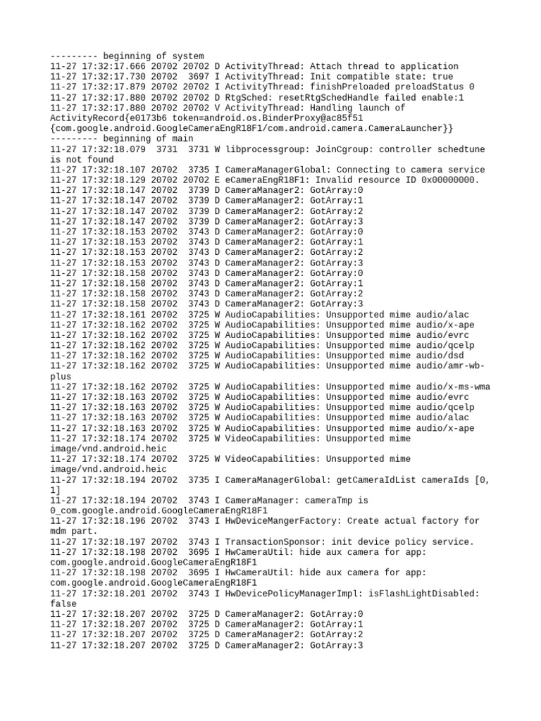 Logcat 1764250337995 | PDF | Computing | Software