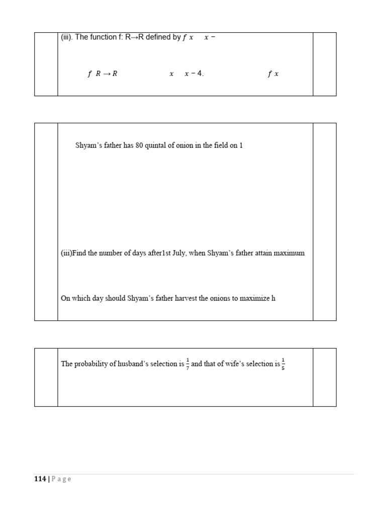 Class Xii Math 20 Sample Papers (KVS, Hydrabad) 2025-26-115 | PDF ...