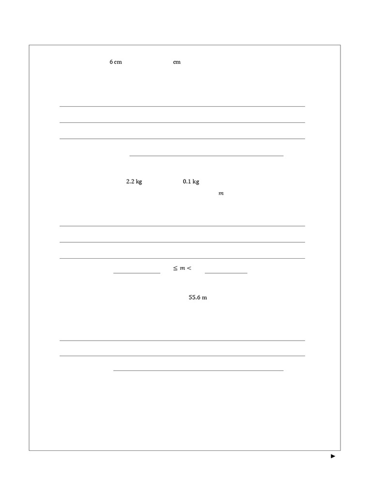 Upper and Lower Bounds Practice Sheet | PDF