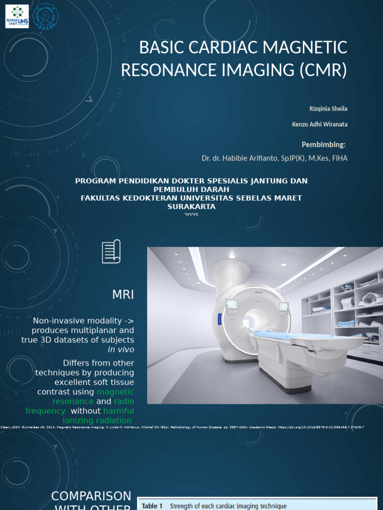 Basics of Cardiac MRI Techniques | PDF | Medical Imaging | Magnetic ...