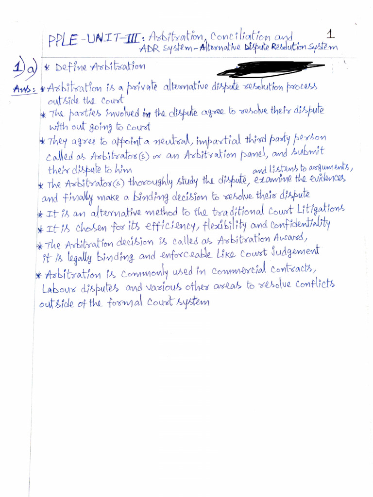 Pple Unit - 3 Q & A Notes | PDF